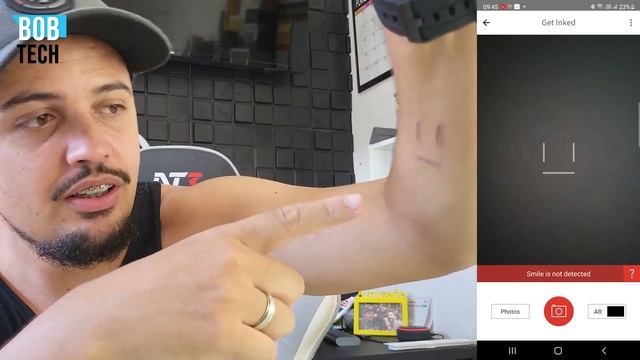 Como experimentar tatuagens no seu corpo com a ajuda do celular смотреть онлайн