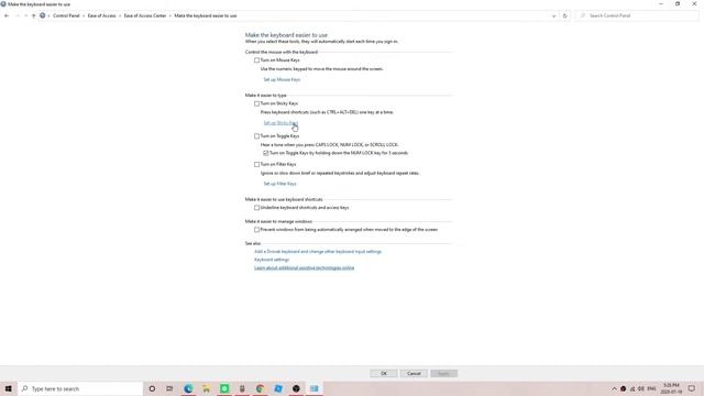 HOW TO DISABLE STICKY KEYS I WINDOWS 10! смотреть онлайн