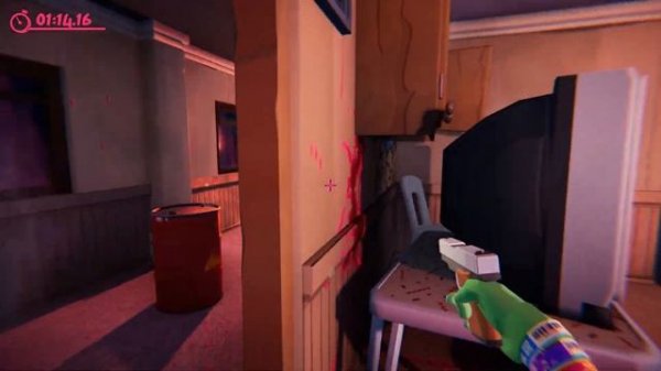 Anger Foot Gameplay - Hotline Miami 3D