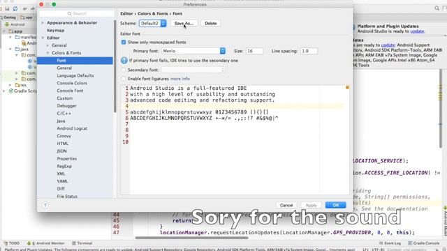 Tutorial Android Studio 2017: How to change font смотреть онлайн