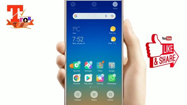 Mobile ke home screen par weather/tapman kaise lagaye new | how to set weather on mobile home scree смотреть онлайн