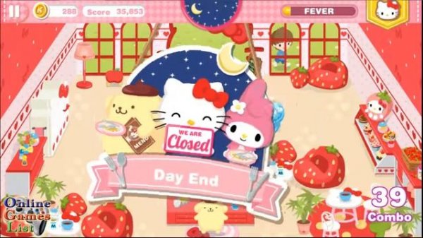 Hello Kitty Dream Cafe - Android/iOS Gameplay HD