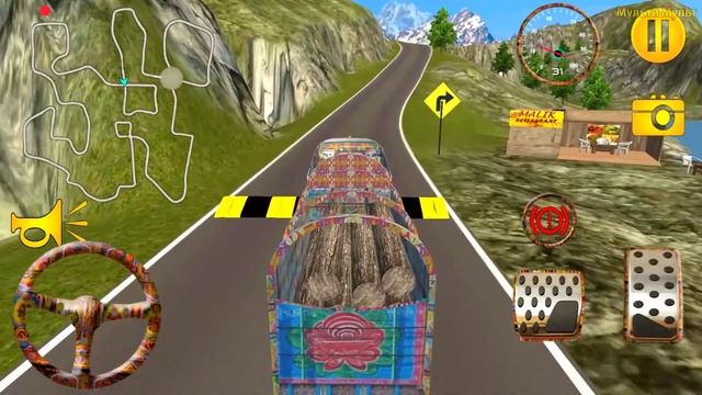 Indian Pak Offroad Truck Driver Cargo Duty - Best Android GamePlay смотреть онлайн