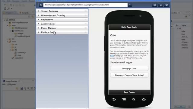 MyEclipse 2013 Mobile Tools, HTML5, PhoneGap, Cordova, JQuery смотреть онлайн