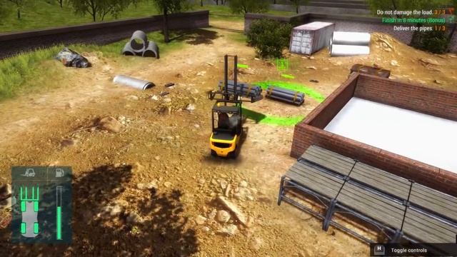 Construction Machines Simulator 2016 - Começamos a Construir Tubulações e Ferragem смотреть онлайн