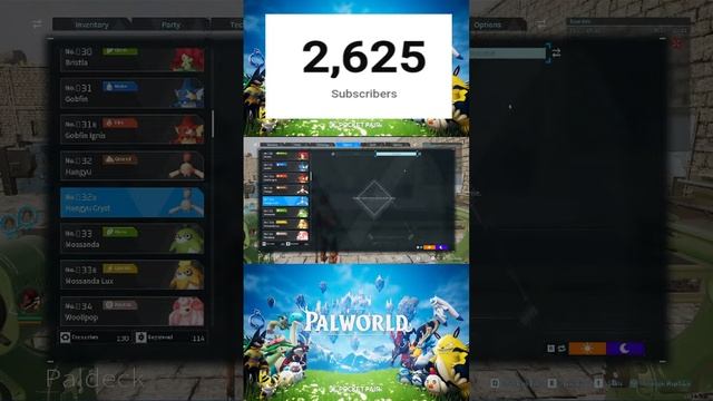 Palworld - Pokemons All Around! 😍🔥 [palworld] Way to 2700 Subs #palworldgame #shortsfeed #gaming #3 смотреть онлайн