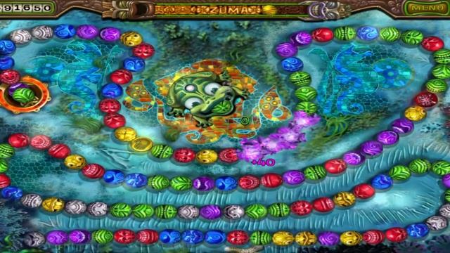Zuma's Revenge! - Zone 5: Undersea Grotto (46-50 and Boss) смотреть онлайн