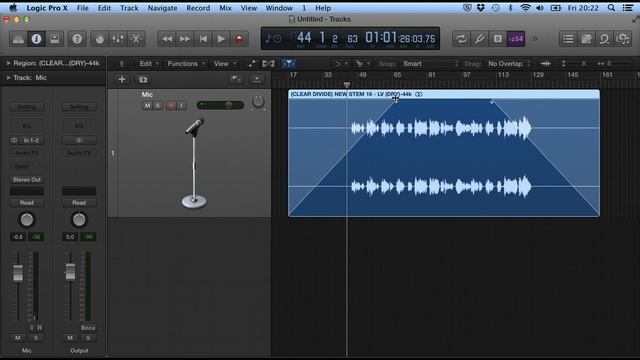 Logic Pro X Tutorial 9 - Fade in and Out смотреть онлайн