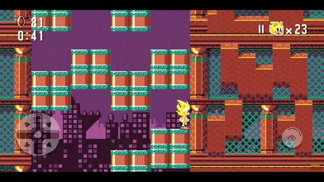 Sonic SMS Remake Walkthrough Part 5 - Spring Yard Zone (100%) смотреть онлайн