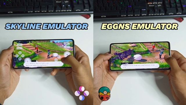 Pokemon Sword & Shield On Android: Egg NS VS Skyline Emulator Comparison Gameplay смотреть онлайн