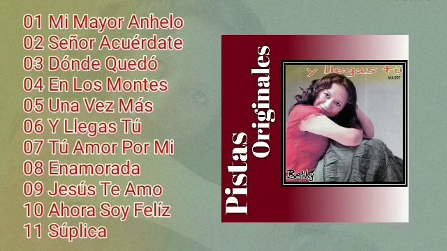 Bethy Ajsoc/Estela Vicente/Marcos Witt/ Y Llegas Tú Pistas Originales Vol. #7 CD MIX смотреть онлайн