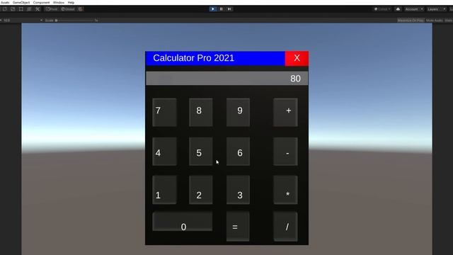 Unity Assignment 3 - Simple Calculator смотреть онлайн