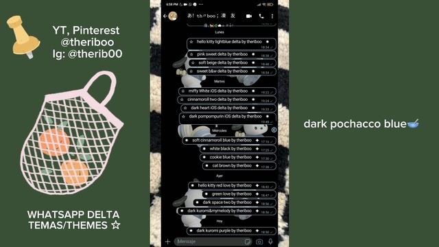 WhatsApp Delta Themes | Temas 2023 | @theriboo 🥣💭 смотреть онлайн