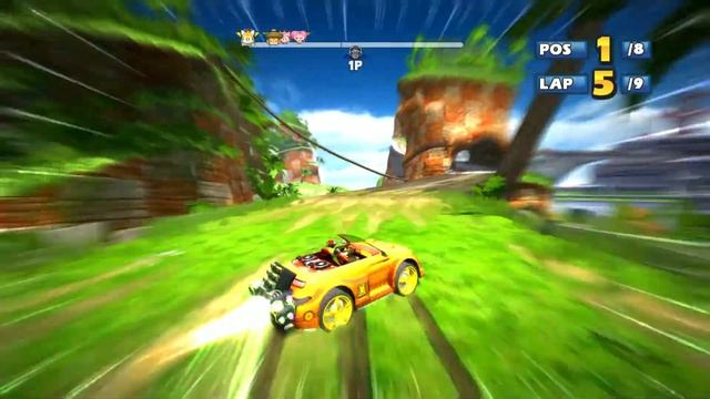 BEAT Lost Palace 9 Laps (Expert) Sonic & Sega All-Stars (2022) смотреть онлайн