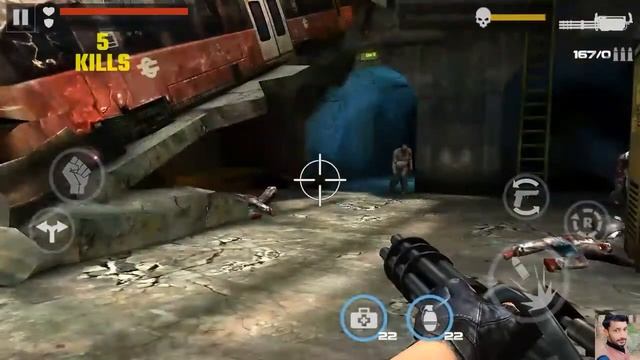 DEAD TARGET Zombie | Android Gameplay HD | M134 Mini Gun смотреть онлайн
