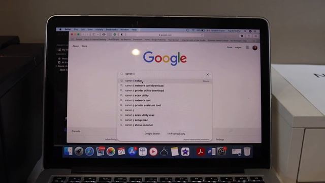 Canon Pixma G5000, G6000 Setup MacBook. смотреть онлайн