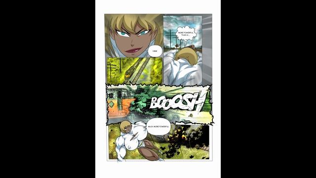 Galatea And The Super Kryptonite Muscle Growth Comic Preview - Growgettercomics