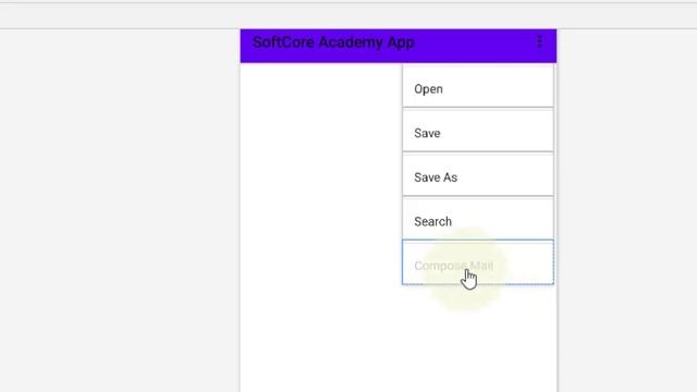 Option Menu in Android смотреть онлайн