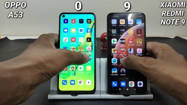 Xiaomi Redmi Note 9 VS Oppo A53 | Comparison & Speed Test | Camera Test |Which is Batter | смотреть онлайн