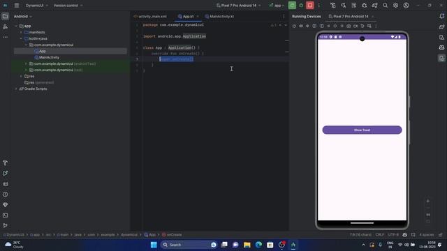 How to enable Material You Dynamic Theme using Android Studio || 3 Simple Steps смотреть онлайн