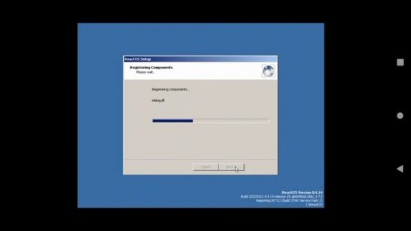 ReactOS Full Installation Method for Limbo x86 PC Emulator Android