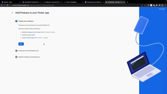 #3 CHAT APP KONFIGURASI FIREBASE PROJECT смотреть онлайн