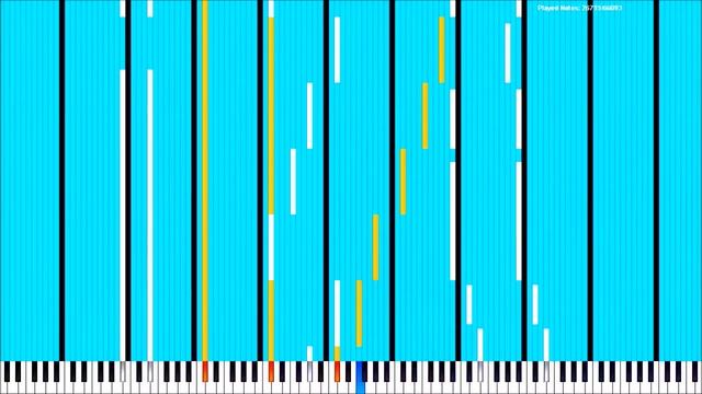 TGM Midi video bad apple 60K notes смотреть онлайн