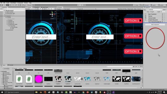 Unity 3D : Menus Part 5 (Text Fields & USER-INPUT) смотреть онлайн