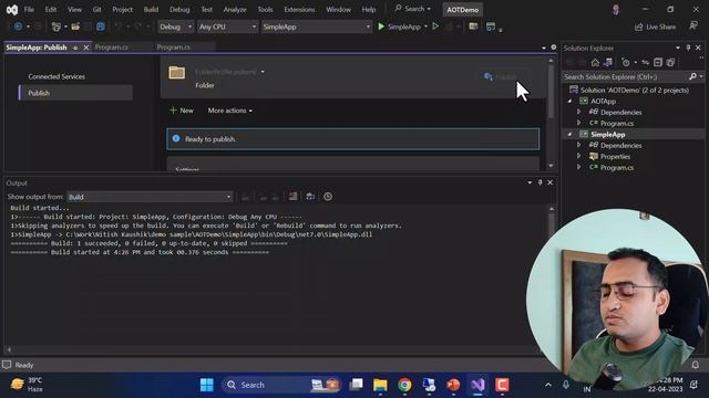 Native AOT In .Net | Native AOT Deployment In C#