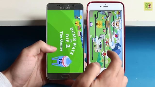 Vật Vờ| Tái đấu: so đa nhiệm Galaxy Note 5 (Android 6.0) vs iPhone 6s Plus смотреть онлайн