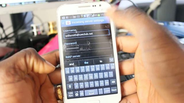 How to setup uwclub email on samsung or android phones using IMAP server settings смотреть онлайн