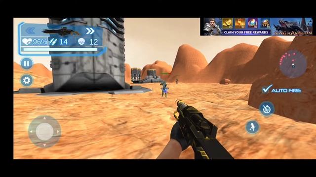 Sci-Fi Cover Fire 3D Offline Shooting Game (ANDROID/IOS) Gameplay [REDMI NOTE 9S] смотреть онлайн