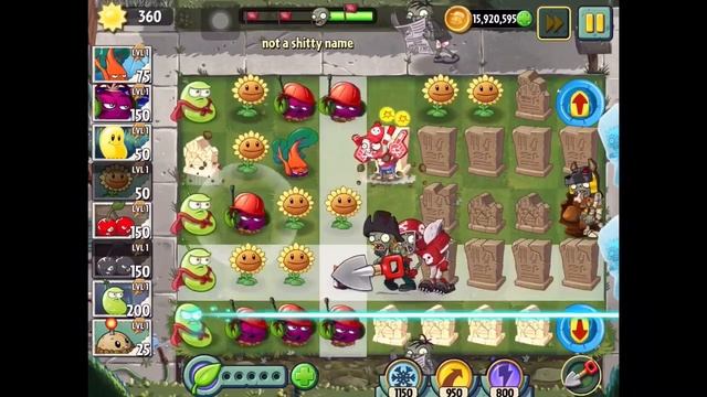 HOLY CRAP, THE LAWN IS FULL OF GRAVESTONES | Plants vs Zombies 2: Random Odd Levels смотреть онлайн