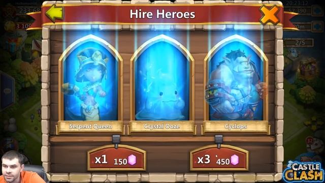 Rolling for HulkSmash!!! Castle Clash смотреть онлайн