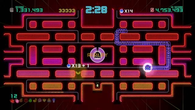 Pac Man Championship Edition 2 - WORLD RECORD - Single Train смотреть онлайн