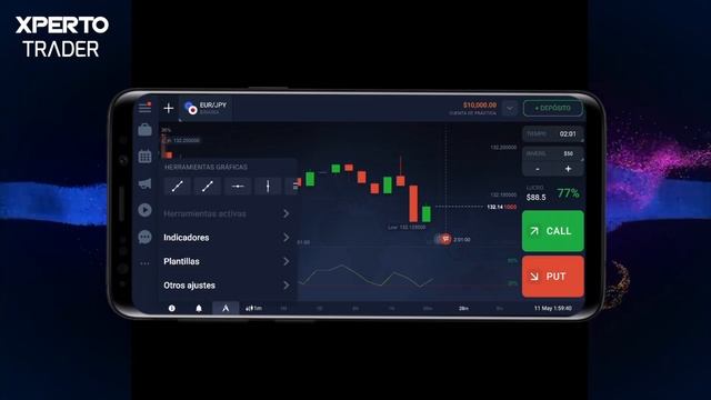 Como Configurar IQ Option Desde Celular Android || Indicadores Estrategia Tiburón смотреть онлайн