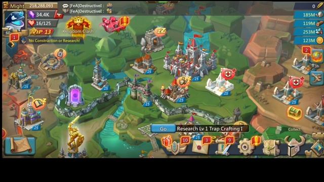 Lords Mobile - My Solo Trap Taking T4 \ T5 Rally - Kvk - Mythic Gear смотреть онлайн
