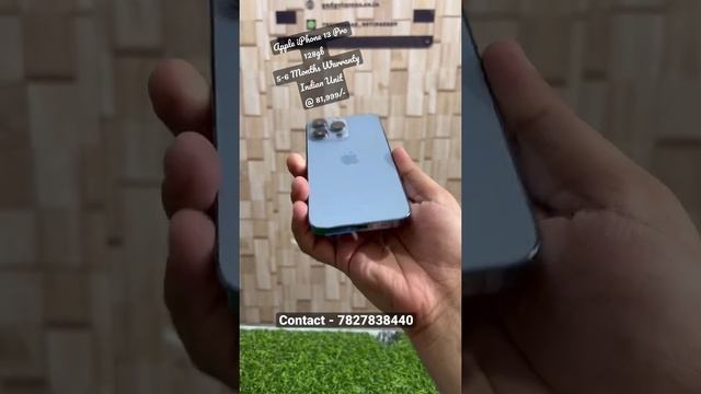 Used Apple iPhone 13 Pro 128gb Sierra Blue. #iphone #usediphone #secondhand #delhishopping смотреть онлайн