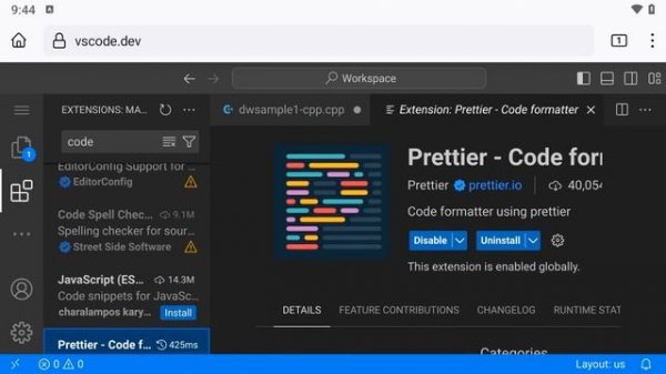 VSCode on Android: Best Extensions 🚀| How to Run VSCode on Android 2024