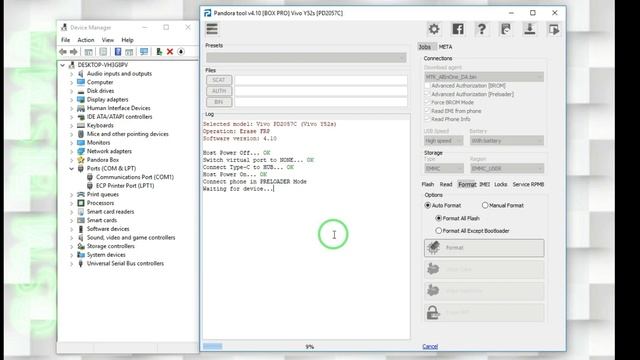 FRP Remove | IMEI Repair | Android 13 | Vivo Y22 V2207 PD2226F | One Click Support |Preloader Mode