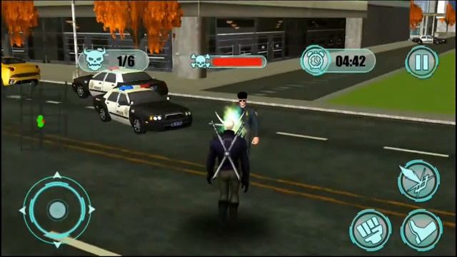 Grand Fire Skull Superhero- Ultimate Warrior Game (Iconic Games Studio) Android GamePlay Video смотреть онлайн