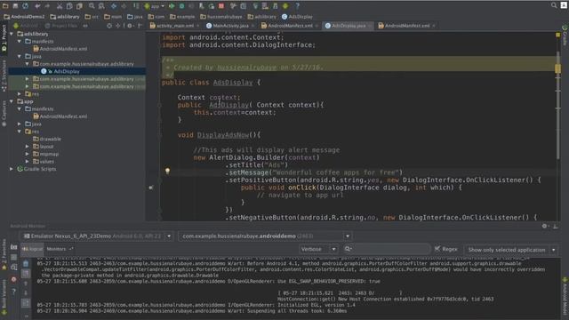 40- Create Android Library اعمل مكتبتك الاعلانية الخاصة смотреть онлайн