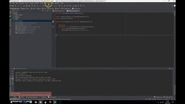 [Android Studio] - How to fix "Error running app: Instant Run requires 'Tools | Android..." смотреть онлайн
