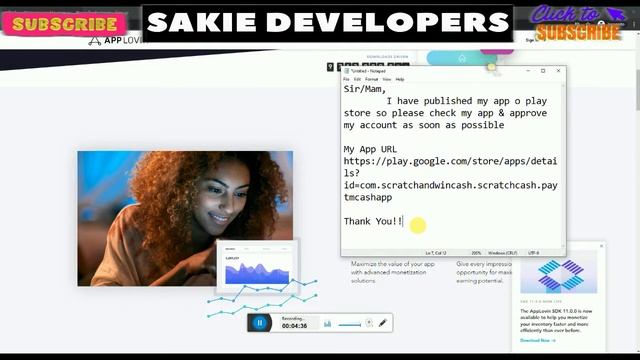 ✅How To Create Applovin Account 2022 | How To Approve Applovin Account | Sakie Developers смотреть онлайн