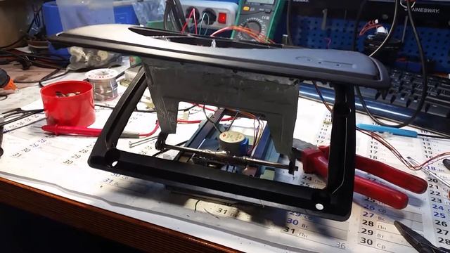 CarPC тест механики с шаговым мотором. смотреть онлайн