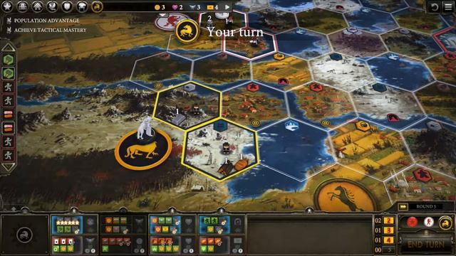 Scythe: Digital Edition Gameplay PC смотреть онлайн