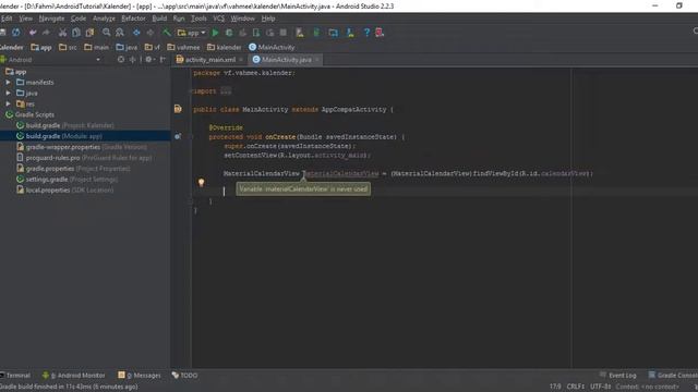 Membuat Aplikasi Kalender смотреть онлайн