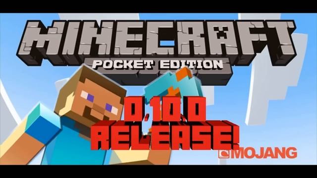 Minecraft Pocket Edition 0.10.0 Final Release Date for Android and iOS! смотреть онлайн
