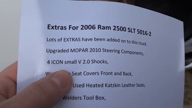 👉 2006 DODGE RAM 2500 SLT/SPORT QUAD CAB Cummins 5.9l Turbo Diesel смотреть онлайн