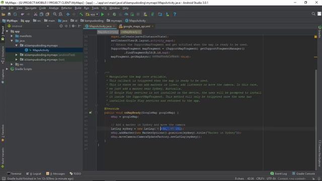#7 Belajar Android Basic - Membuat Maps dengan Android Studio смотреть онлайн
